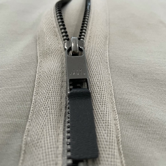 Ted Baker Livid Slim Fit Bomber Jacket Natural 5/L - Picture 7 of 10